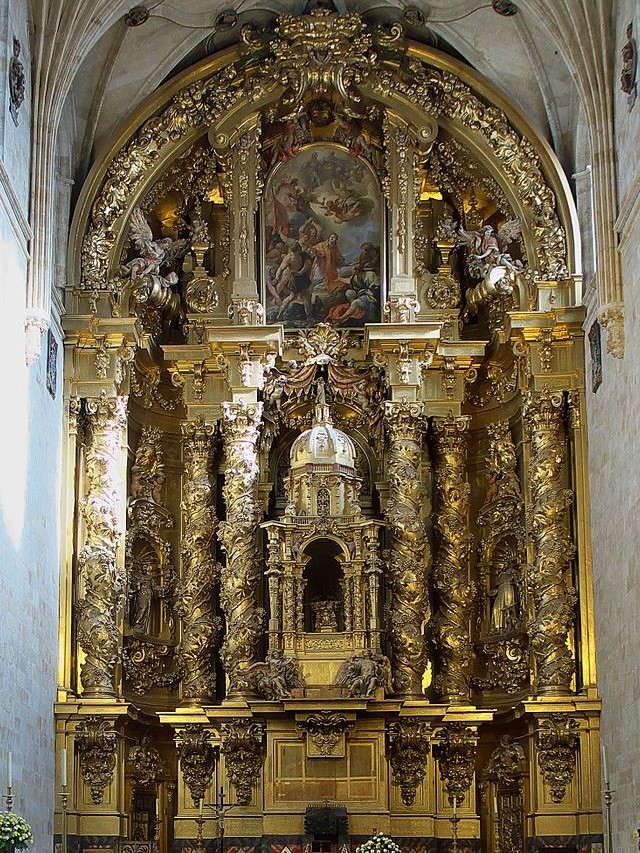 José Benito Churriguera, Retable de San Estaban, Salamanque.