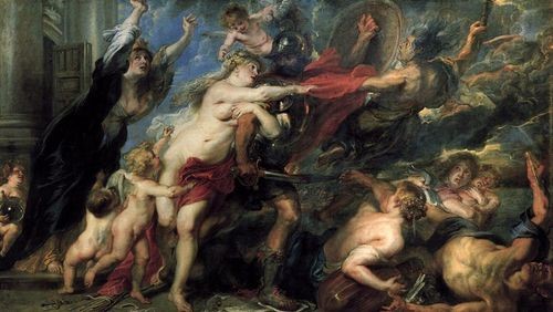 Rubens, Les horreurs de la guerre, Huile sur toile, 1637, 206 x 345 cm, Palais Pitti, Florence