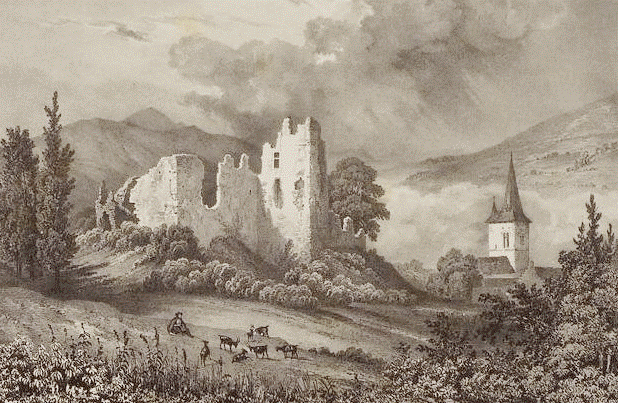 Lacroix, Le Château d’Asté, 1865