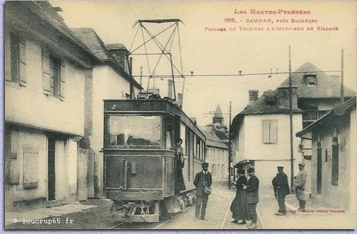 Tramway à Campan